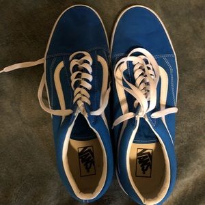 Blue Vans Old Skool